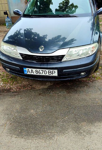 Черный Рено Лагуна, объемом двигателя 2 л и пробегом 352 тыс. км за 3100 $, фото 1 на Automoto.ua
