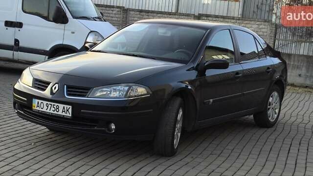Черный Рено Лагуна, объемом двигателя 1.6 л и пробегом 100 тыс. км за 4900 $, фото 1 на Automoto.ua