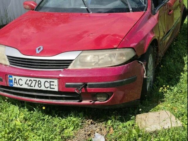 Красный Рено Лагуна, объемом двигателя 1.9 л и пробегом 250 тыс. км за 1000 $, фото 1 на Automoto.ua