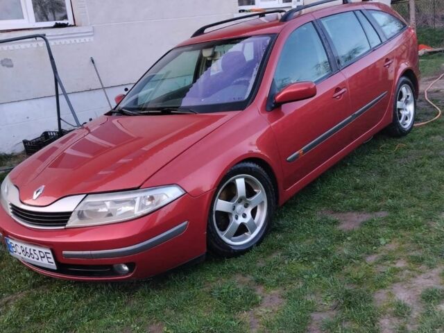Червоний Рено Лагуна, об'ємом двигуна 1.8 л та пробігом 290 тис. км за 3500 $, фото 1 на Automoto.ua
