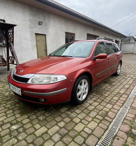 Красный Рено Лагуна, объемом двигателя 1.87 л и пробегом 112 тыс. км за 3999 $, фото 1 на Automoto.ua