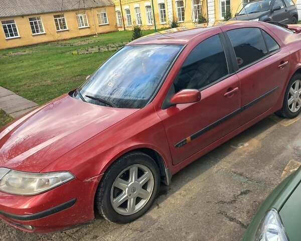 Красный Рено Лагуна, объемом двигателя 2 л и пробегом 296 тыс. км за 4000 $, фото 1 на Automoto.ua