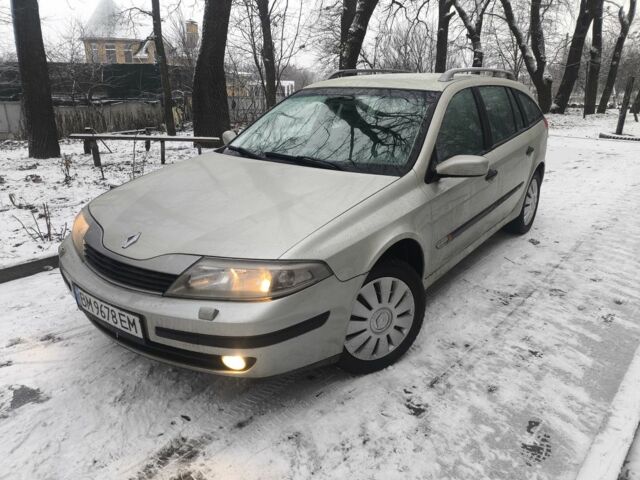 Желтый Рено Лагуна, объемом двигателя 2 л и пробегом 265 тыс. км за 3000 $, фото 1 на Automoto.ua