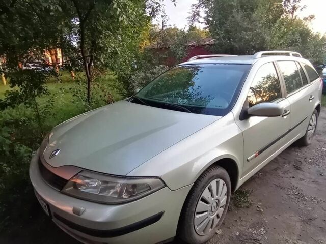 Жовтий Рено Лагуна, об'ємом двигуна 2 л та пробігом 267 тис. км за 3500 $, фото 1 на Automoto.ua
