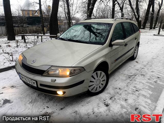 Желтый Рено Лагуна, объемом двигателя 2 л и пробегом 265 тыс. км за 3000 $, фото 1 на Automoto.ua