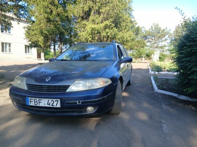 Сірий Рено Лагуна, об'ємом двигуна 1.9 л та пробігом 350 тис. км за 1970 $, фото 1 на Automoto.ua