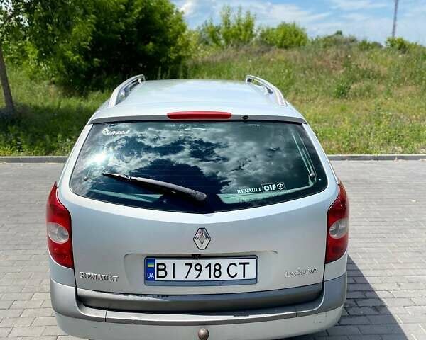Серый Рено Лагуна, объемом двигателя 1.6 л и пробегом 320 тыс. км за 1000 $, фото 1 на Automoto.ua