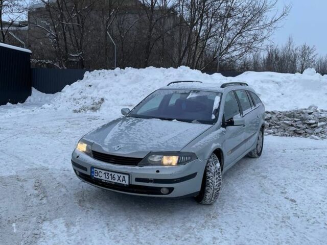Серый Рено Лагуна, объемом двигателя 1.6 л и пробегом 400 тыс. км за 2808 $, фото 1 на Automoto.ua