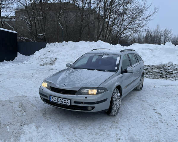 Серый Рено Лагуна, объемом двигателя 1.6 л и пробегом 400 тыс. км за 2600 $, фото 1 на Automoto.ua