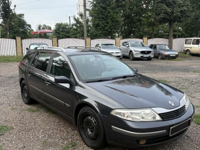 Сірий Рено Лагуна, об'ємом двигуна 1.8 л та пробігом 185 тис. км за 4000 $, фото 1 на Automoto.ua