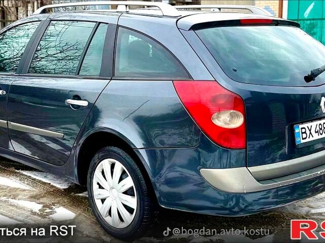Серый Рено Лагуна, объемом двигателя 2 л и пробегом 230 тыс. км за 3500 $, фото 1 на Automoto.ua