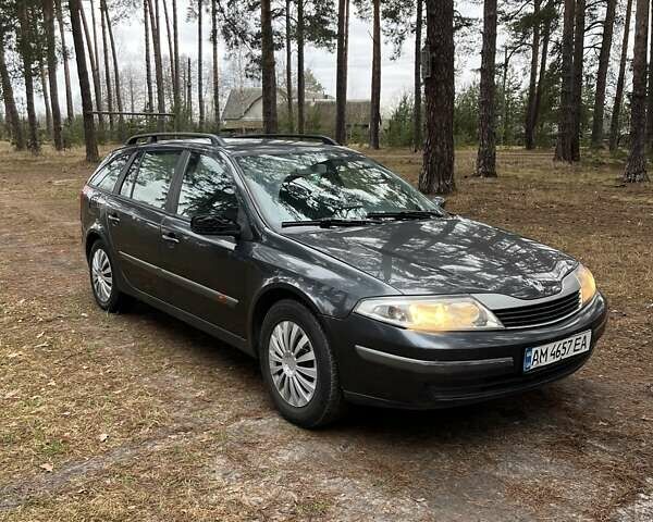 Серый Рено Лагуна, объемом двигателя 1.87 л и пробегом 333 тыс. км за 2550 $, фото 1 на Automoto.ua