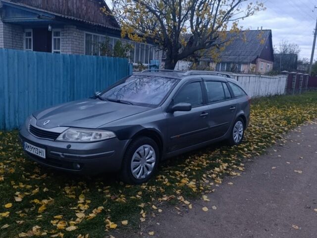 Серый Рено Лагуна, объемом двигателя 1.8 л и пробегом 350 тыс. км за 3000 $, фото 1 на Automoto.ua