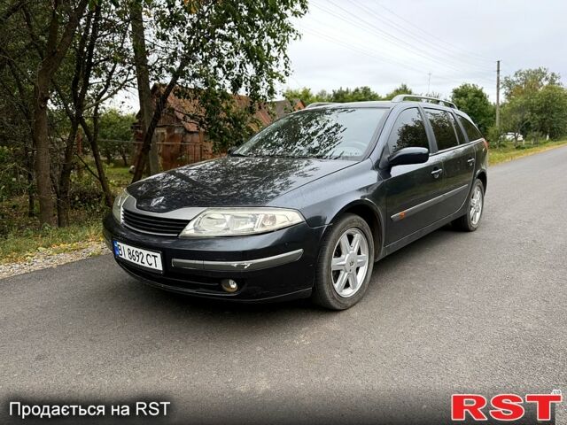 Сірий Рено Лагуна, об'ємом двигуна 1.9 л та пробігом 167 тис. км за 3450 $, фото 1 на Automoto.ua