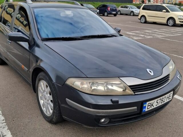Серый Рено Лагуна, объемом двигателя 2 л и пробегом 290 тыс. км за 2950 $, фото 1 на Automoto.ua