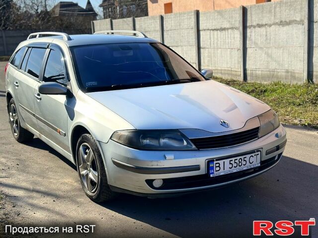 Сірий Рено Лагуна, об'ємом двигуна 2.2 л та пробігом 340 тис. км за 1899 $, фото 1 на Automoto.ua