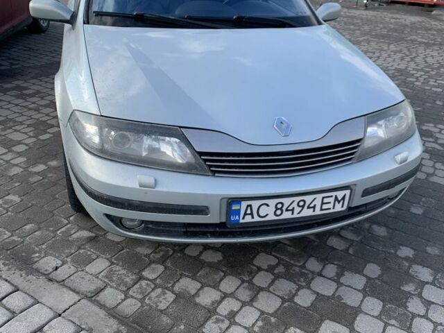 Серый Рено Лагуна, объемом двигателя 2 л и пробегом 380 тыс. км за 3700 $, фото 1 на Automoto.ua