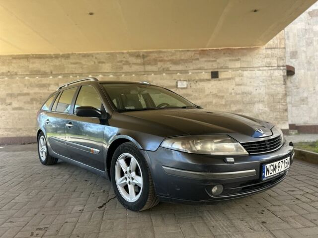 Серый Рено Лагуна, объемом двигателя 1.9 л и пробегом 215 тыс. км за 2600 $, фото 1 на Automoto.ua