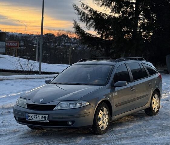Серый Рено Лагуна, объемом двигателя 1.8 л и пробегом 275 тыс. км за 2699 $, фото 1 на Automoto.ua