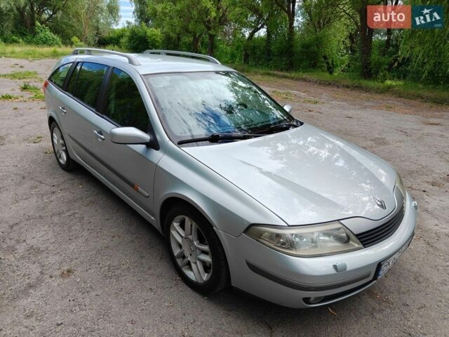 Серый Рено Лагуна, объемом двигателя 2 л и пробегом 249 тыс. км за 3450 $, фото 1 на Automoto.ua