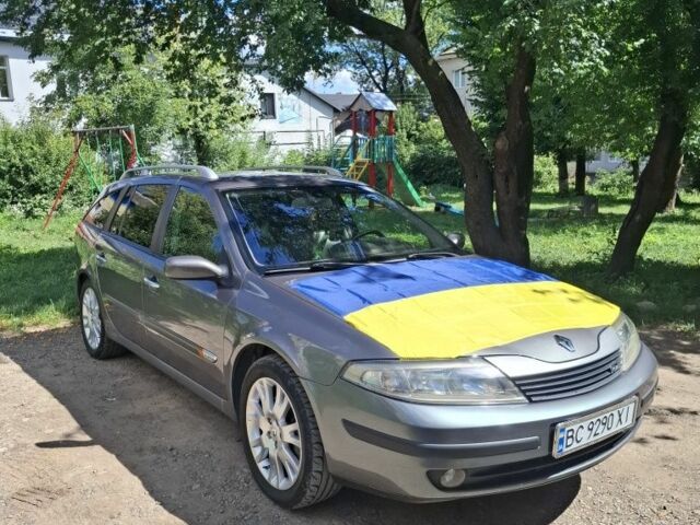 Сірий Рено Лагуна, об'ємом двигуна 2 л та пробігом 302 тис. км за 5017 $, фото 1 на Automoto.ua