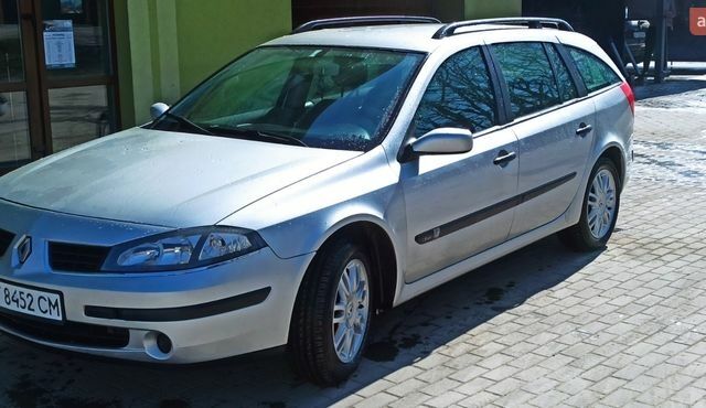 Серый Рено Лагуна, объемом двигателя 1.87 л и пробегом 290 тыс. км за 2950 $, фото 1 на Automoto.ua