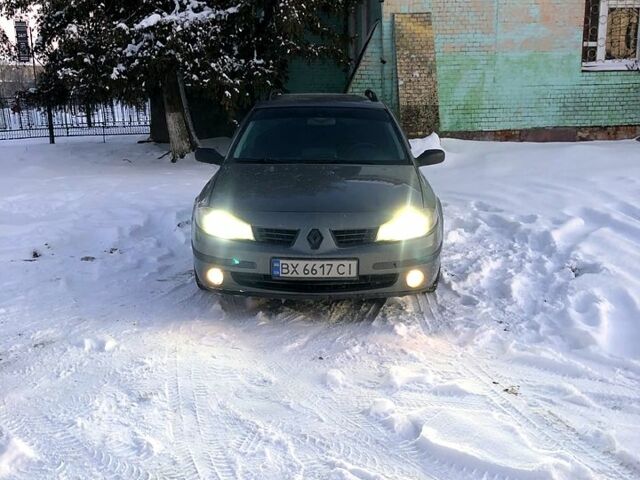 Сірий Рено Лагуна, об'ємом двигуна 2.2 л та пробігом 308 тис. км за 4600 $, фото 1 на Automoto.ua