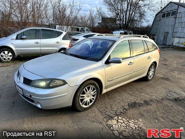 Серый Рено Лагуна, объемом двигателя 1.9 л и пробегом 370 тыс. км за 3800 $, фото 1 на Automoto.ua