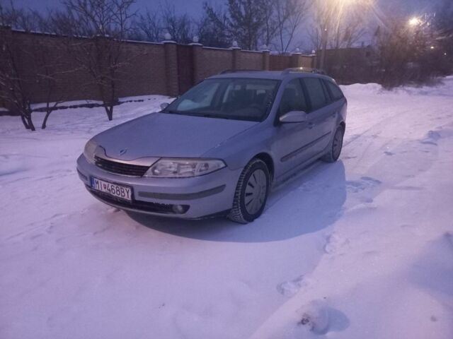 Серый Рено Лагуна, объемом двигателя 1.8 л и пробегом 209 тыс. км за 2200 $, фото 1 на Automoto.ua