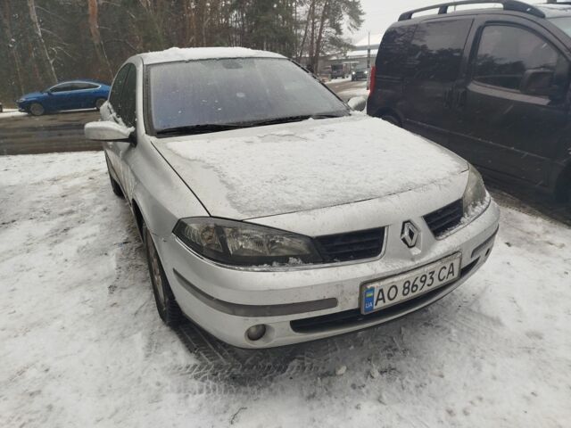 Сірий Рено Лагуна, об'ємом двигуна 1.9 л та пробігом 266 тис. км за 3600 $, фото 1 на Automoto.ua