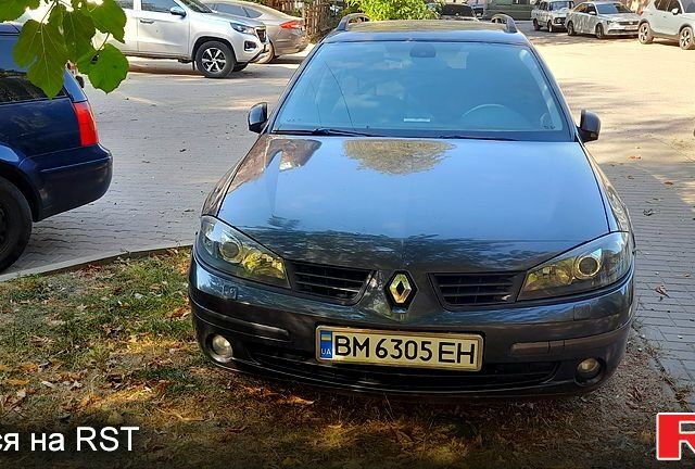 Серый Рено Лагуна, объемом двигателя 2 л и пробегом 210 тыс. км за 3700 $, фото 1 на Automoto.ua
