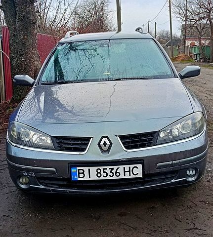 Серый Рено Лагуна, объемом двигателя 1.9 л и пробегом 360 тыс. км за 2250 $, фото 1 на Automoto.ua