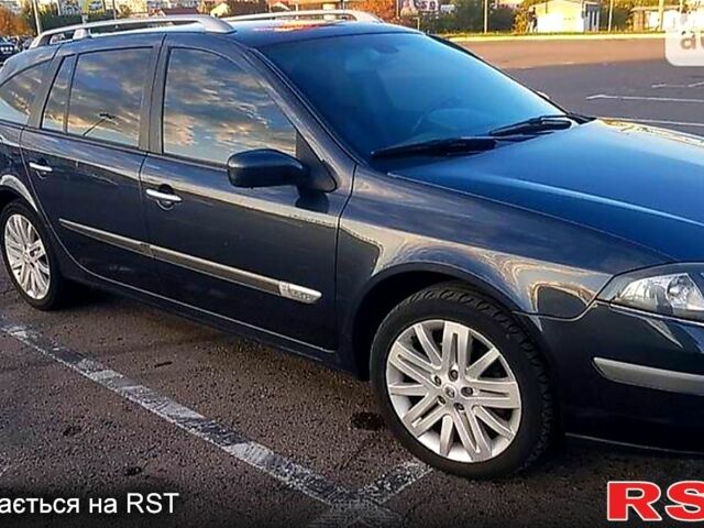 Серый Рено Лагуна, объемом двигателя 2.2 л и пробегом 349 тыс. км за 3899 $, фото 1 на Automoto.ua