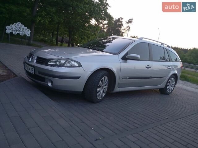 Серый Рено Лагуна, объемом двигателя 2 л и пробегом 350 тыс. км за 4400 $, фото 1 на Automoto.ua