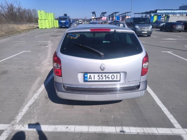 Сірий Рено Лагуна, об'ємом двигуна 2 л та пробігом 330 тис. км за 3503 $, фото 1 на Automoto.ua