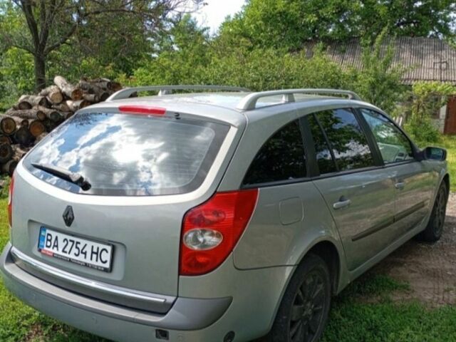 Серый Рено Лагуна, объемом двигателя 2 л и пробегом 235 тыс. км за 5200 $, фото 1 на Automoto.ua