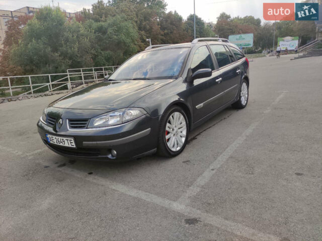 Сірий Рено Лагуна, об'ємом двигуна 2 л та пробігом 320 тис. км за 4300 $, фото 1 на Automoto.ua