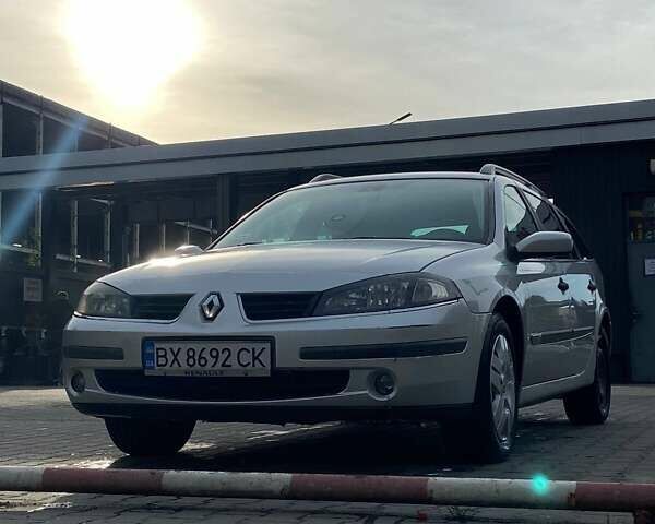 Сірий Рено Лагуна, об'ємом двигуна 1.9 л та пробігом 230 тис. км за 4100 $, фото 1 на Automoto.ua