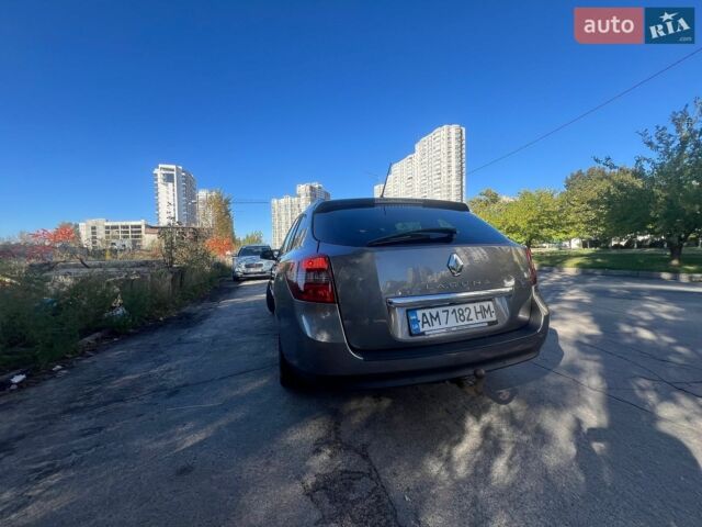 Серый Рено Лагуна, объемом двигателя 1.46 л и пробегом 212 тыс. км за 9200 $, фото 1 на Automoto.ua
