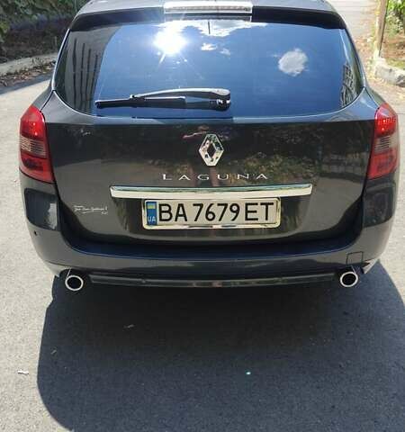 Серый Рено Лагуна, объемом двигателя 2 л и пробегом 290 тыс. км за 9500 $, фото 1 на Automoto.ua