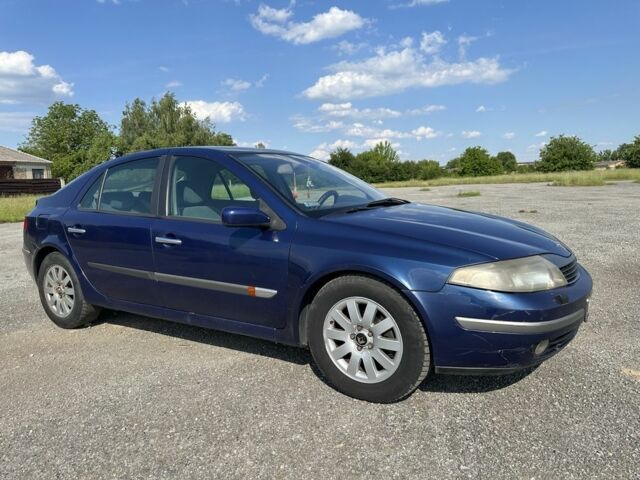 Синий Рено Лагуна, объемом двигателя 2 л и пробегом 345 тыс. км за 2900 $, фото 1 на Automoto.ua