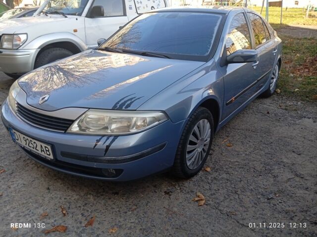 Синий Рено Лагуна, объемом двигателя 1.8 л и пробегом 278 тыс. км за 3500 $, фото 1 на Automoto.ua
