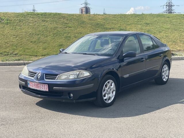 Синий Рено Лагуна, объемом двигателя 1.6 л и пробегом 188 тыс. км за 4999 $, фото 1 на Automoto.ua