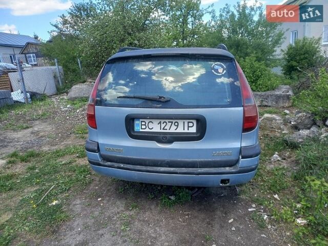 Синий Рено Лагуна, объемом двигателя 2 л и пробегом 200 тыс. км за 800 $, фото 1 на Automoto.ua