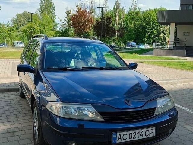 Синий Рено Лагуна, объемом двигателя 1.9 л и пробегом 390 тыс. км за 3000 $, фото 1 на Automoto.ua