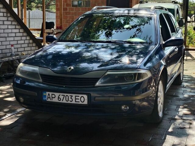 Синий Рено Лагуна, объемом двигателя 2 л и пробегом 290 тыс. км за 3100 $, фото 1 на Automoto.ua