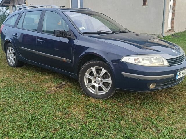 Синий Рено Лагуна, объемом двигателя 1.9 л и пробегом 400 тыс. км за 2200 $, фото 1 на Automoto.ua