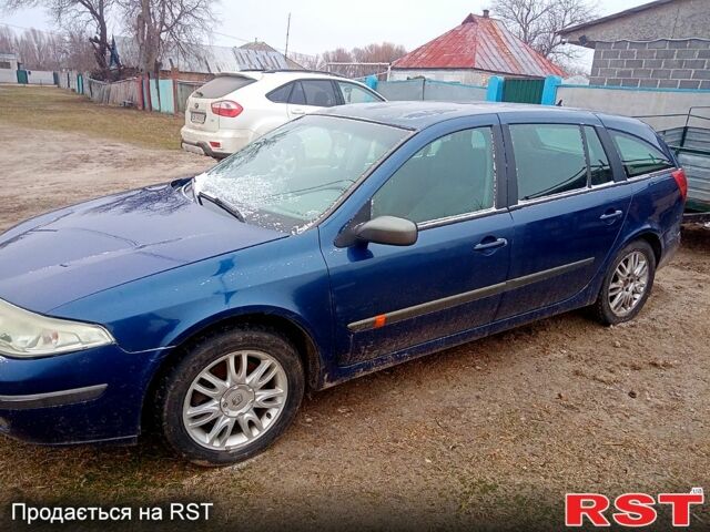 Синий Рено Лагуна, объемом двигателя 1.9 л и пробегом 190 тыс. км за 2850 $, фото 1 на Automoto.ua