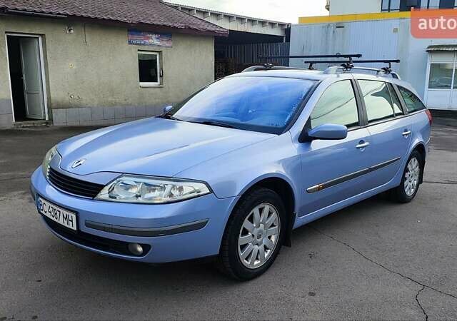 Синій Рено Лагуна, об'ємом двигуна 1.8 л та пробігом 154 тис. км за 3300 $, фото 1 на Automoto.ua