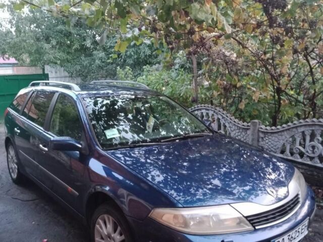 Синій Рено Лагуна, об'ємом двигуна 1.8 л та пробігом 312 тис. км за 3500 $, фото 1 на Automoto.ua